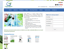 Tablet Screenshot of coregreenllc.net